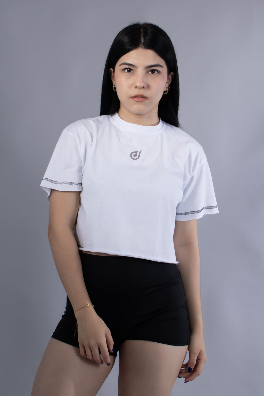 Ideon Crop Blanco Mujer
