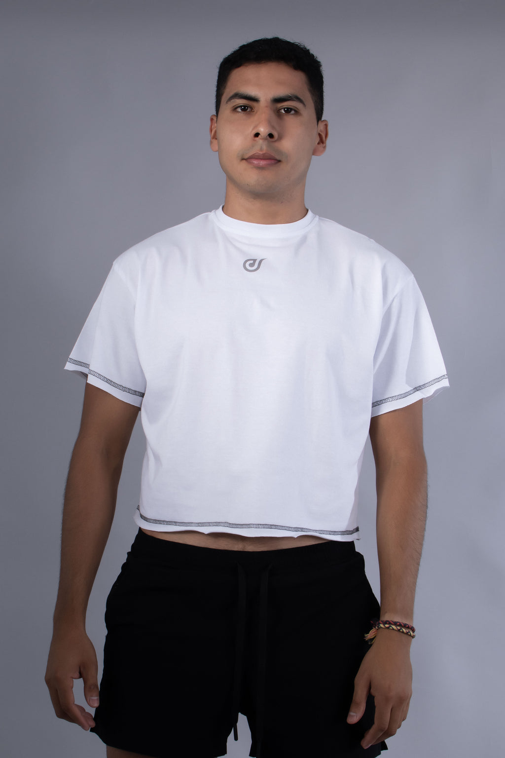 Ideon Crop Blanco Hombre