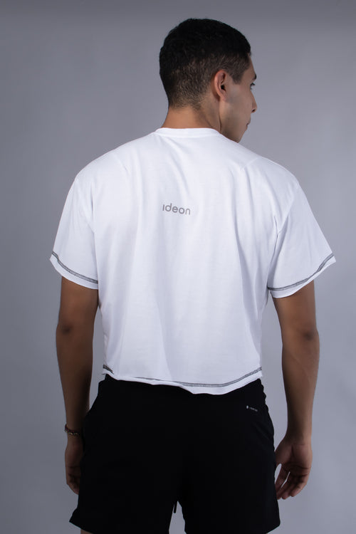 Ideon Crop Blanco Hombre