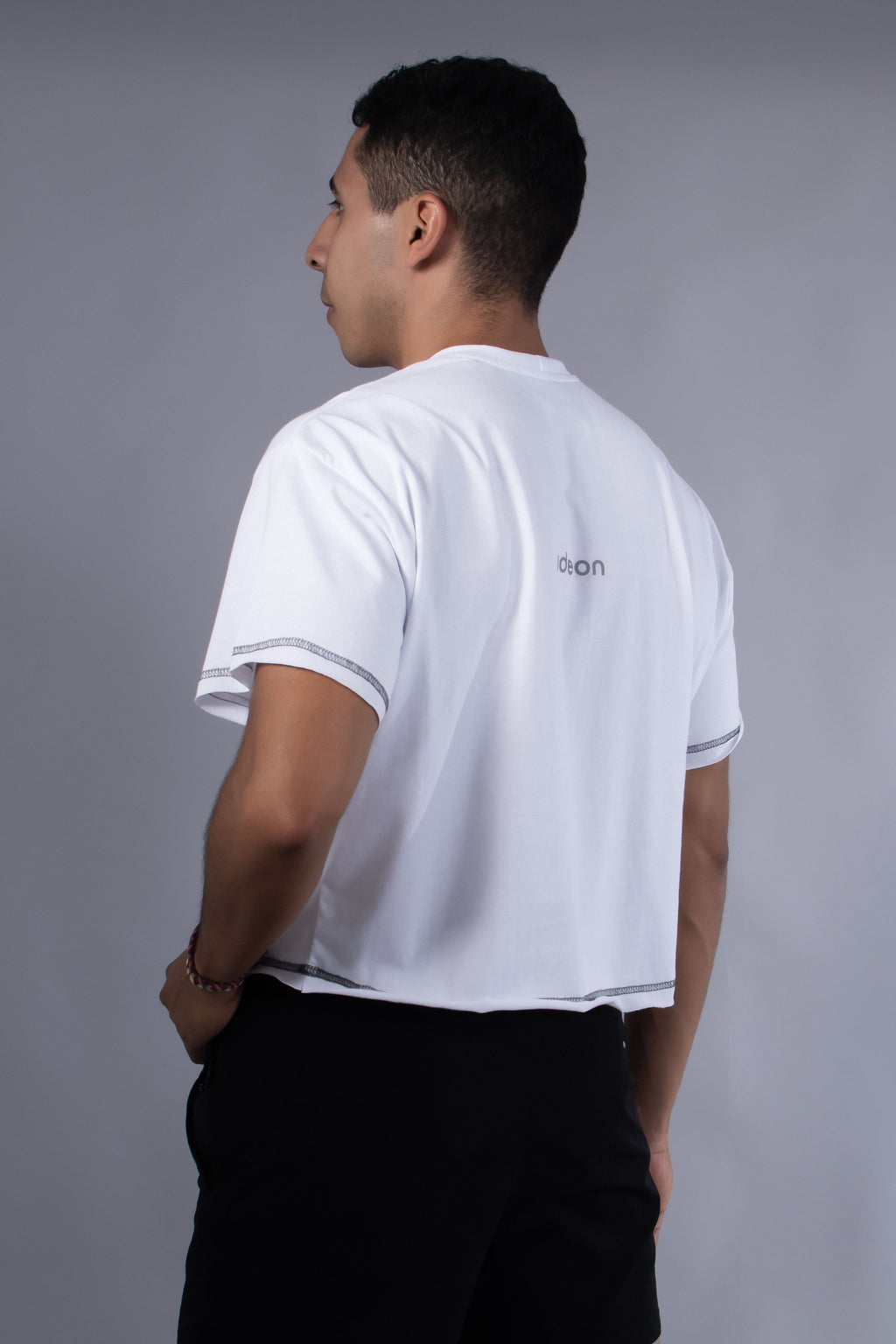 Ideon Crop Blanco Hombre
