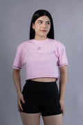 Ideon Crop Pink Mujer