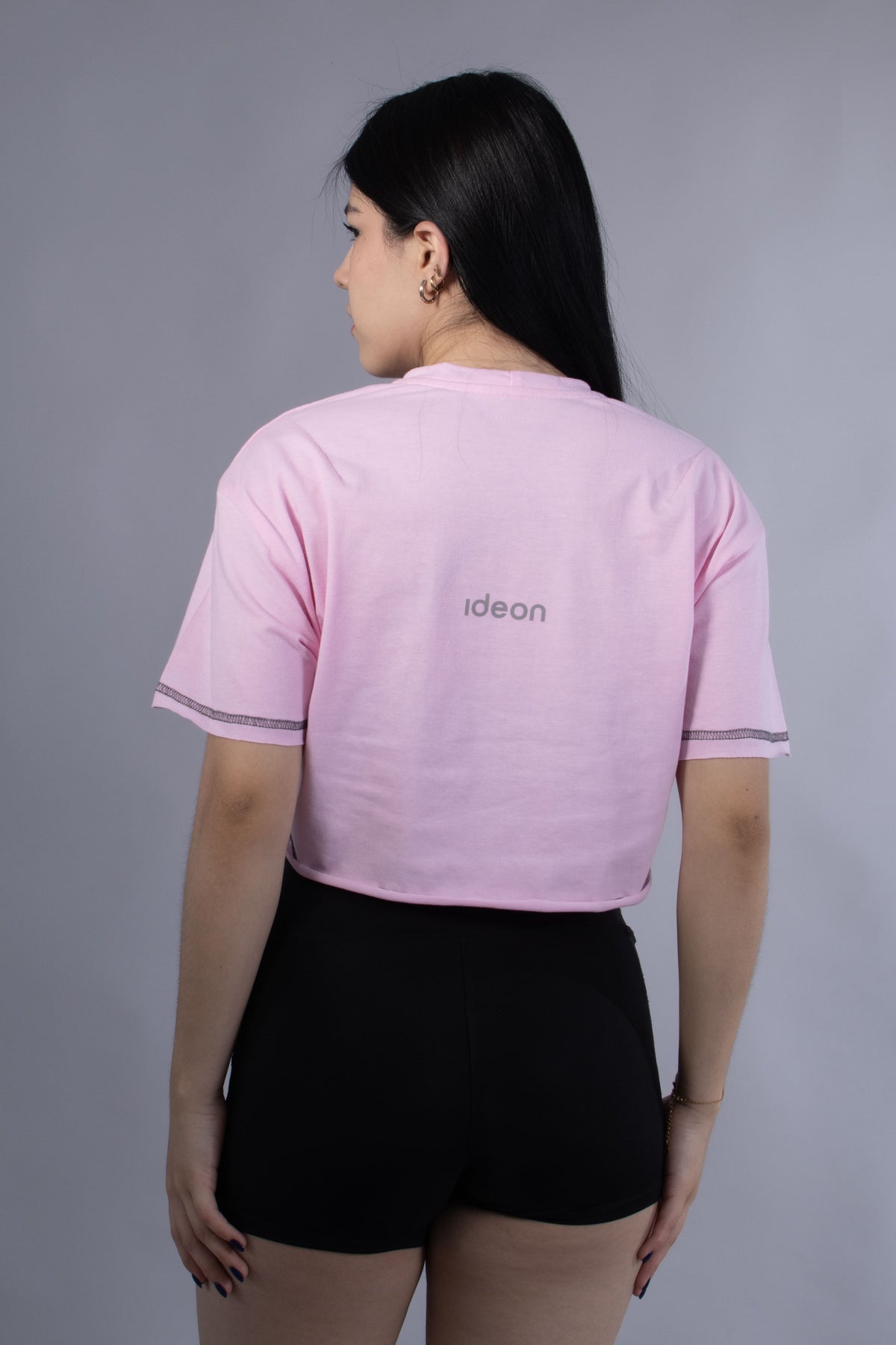 Ideon Crop Pink Mujer