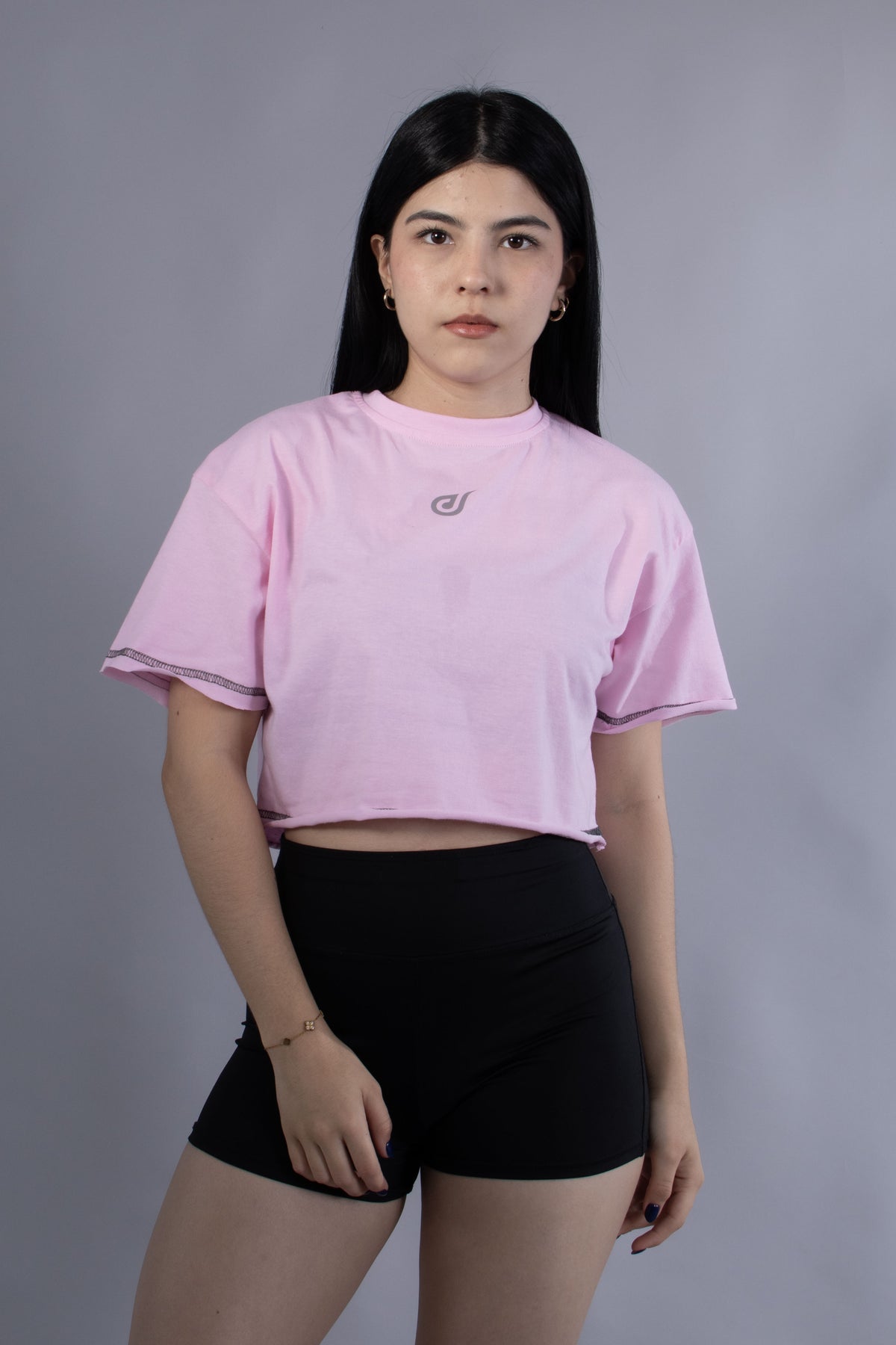 Ideon Crop Pink Mujer